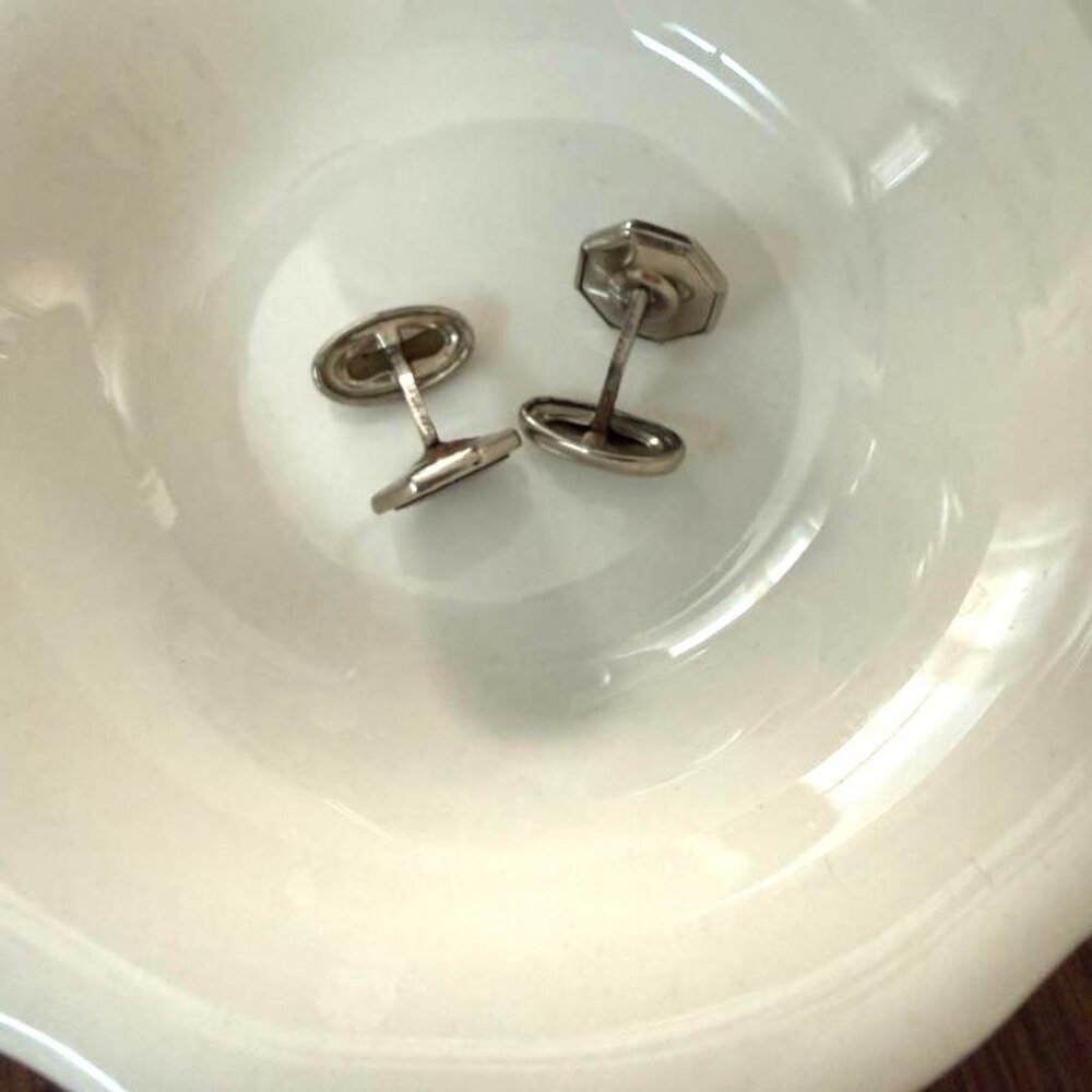 Vintage Cuff Links Lot, Vintage Tie Clip - Picture 7 of 9
